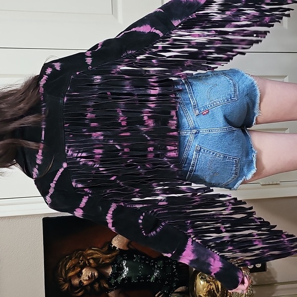 Topshop fringe jacket - Picture 4 of 8